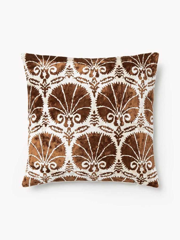 Capa de almofada em viscose com padrão jacquard Hazel