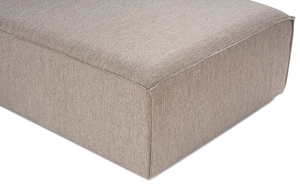 Sofá de Canto Sora – Bege Areia – 350 cm x 65 cm x 190 cm