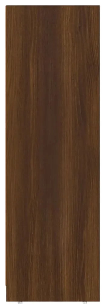 Armário WC 30x30x95 cm derivados de madeira carvalho castanho