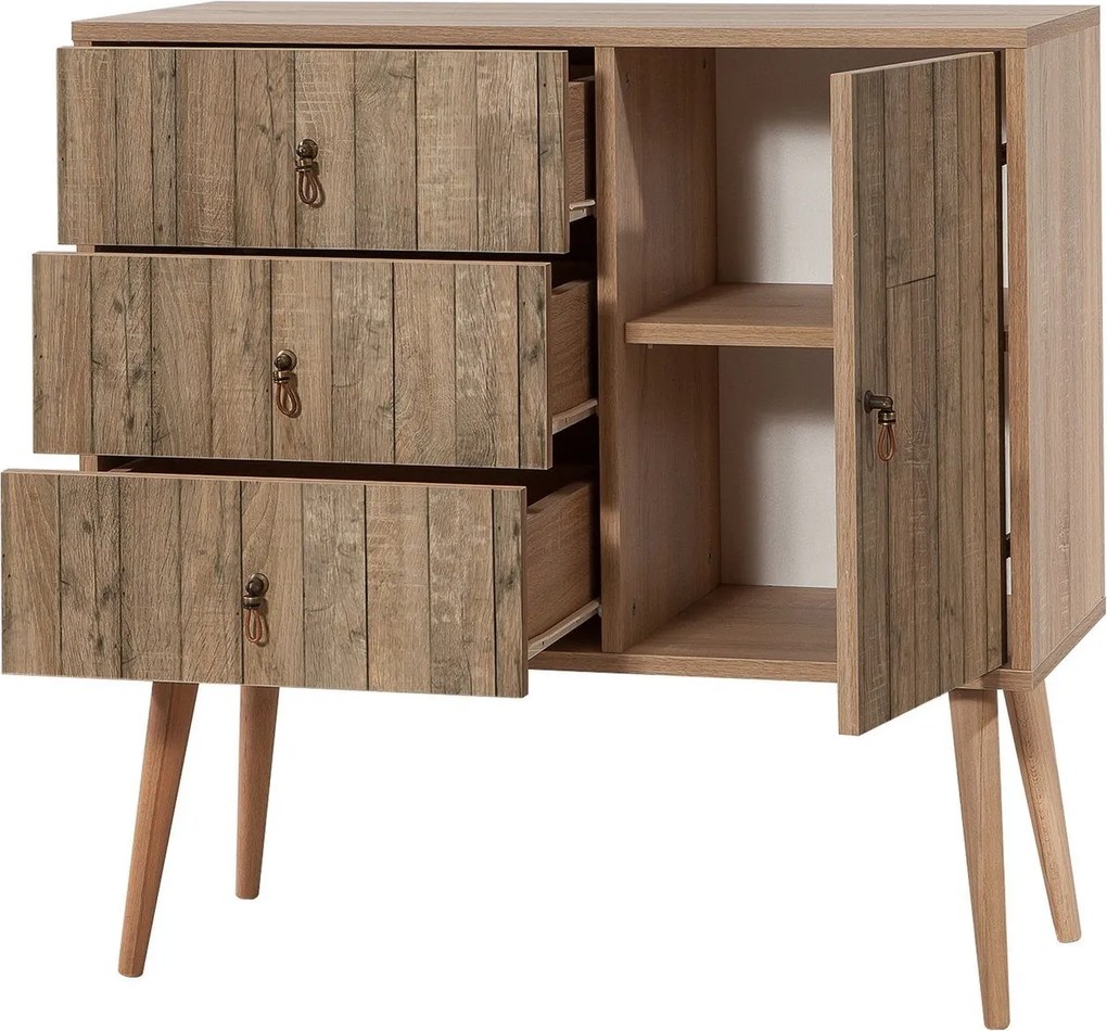 Cómoda Verybox – Carvalho Sonoma – 90x90x40 cm