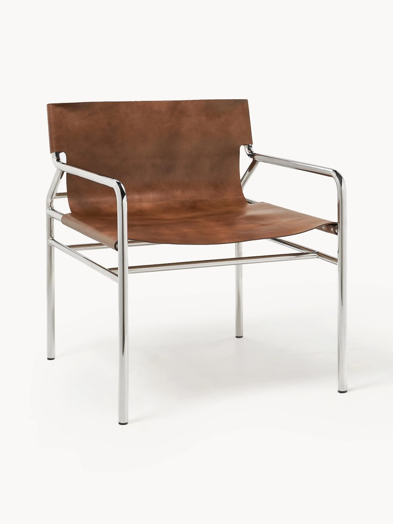 Cadeira em couro Dion