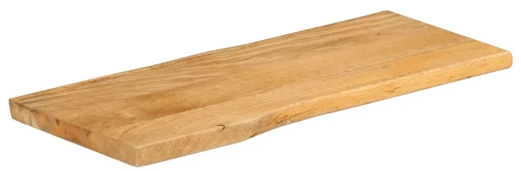 Tampo de mesa c/ borda viva 100x40x3,8 cm mangueira maciça