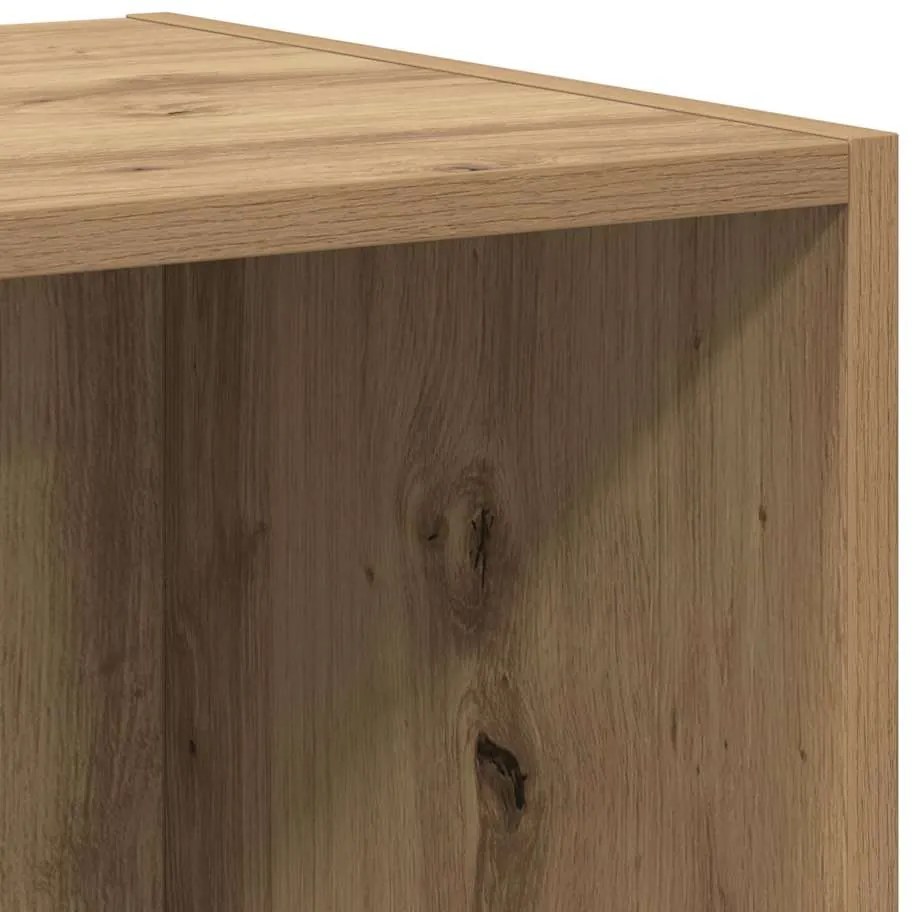 Conjunto de móvel de TV 4 pcs carvalho artisiano