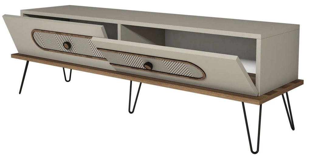 Móvel para TV Ekol – Creme – 145 cm x 45 cm x 40 cm