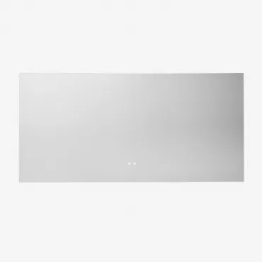 Espelho De Parede Retangular Para Banheiro Com Luz Led E Antivapor 160x75 Cm Jorvi Transparente - Sklum