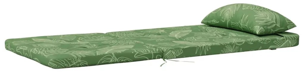Almofadões cadeira adirondack 2 pcs tecido oxford padrão folhas