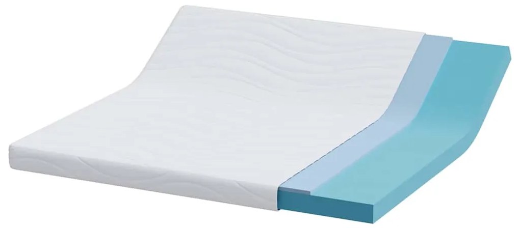 Colchões Branco 180 x 200 cm Tecido 100% poliéster