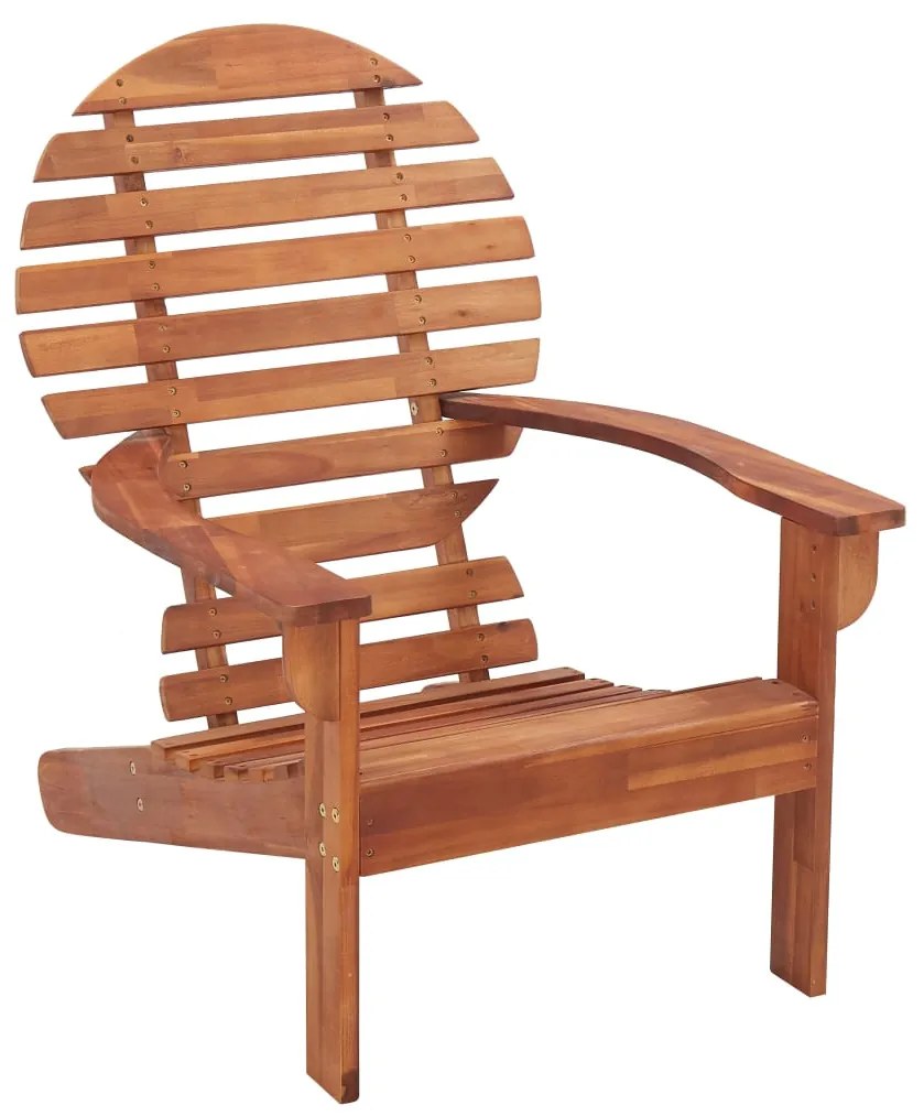 46321 vidaXL Cadeira Adirondack em madeira de acácia maciça