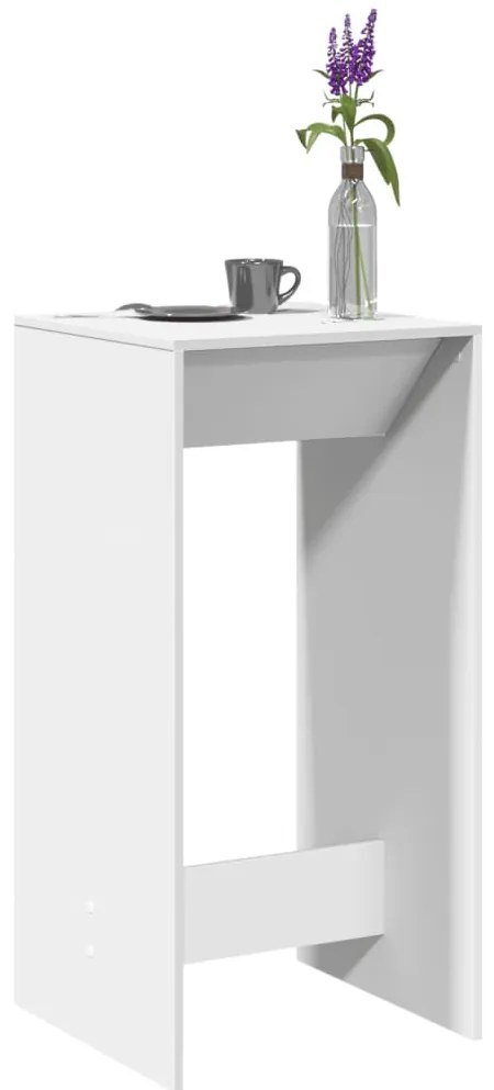 Mesa de bar 51x50x103,5 cm derivados de madeira branco