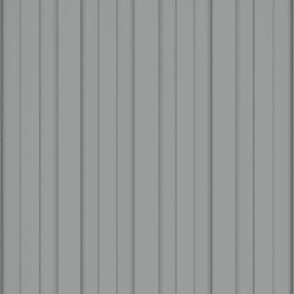 Painéis de telhado 36 pcs 100x45 cm aço galvanizado cinzento