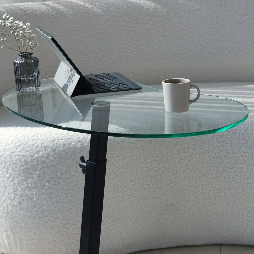Mesa de Café Fagioli - Preta - 70cm x 75cm x 40cm
