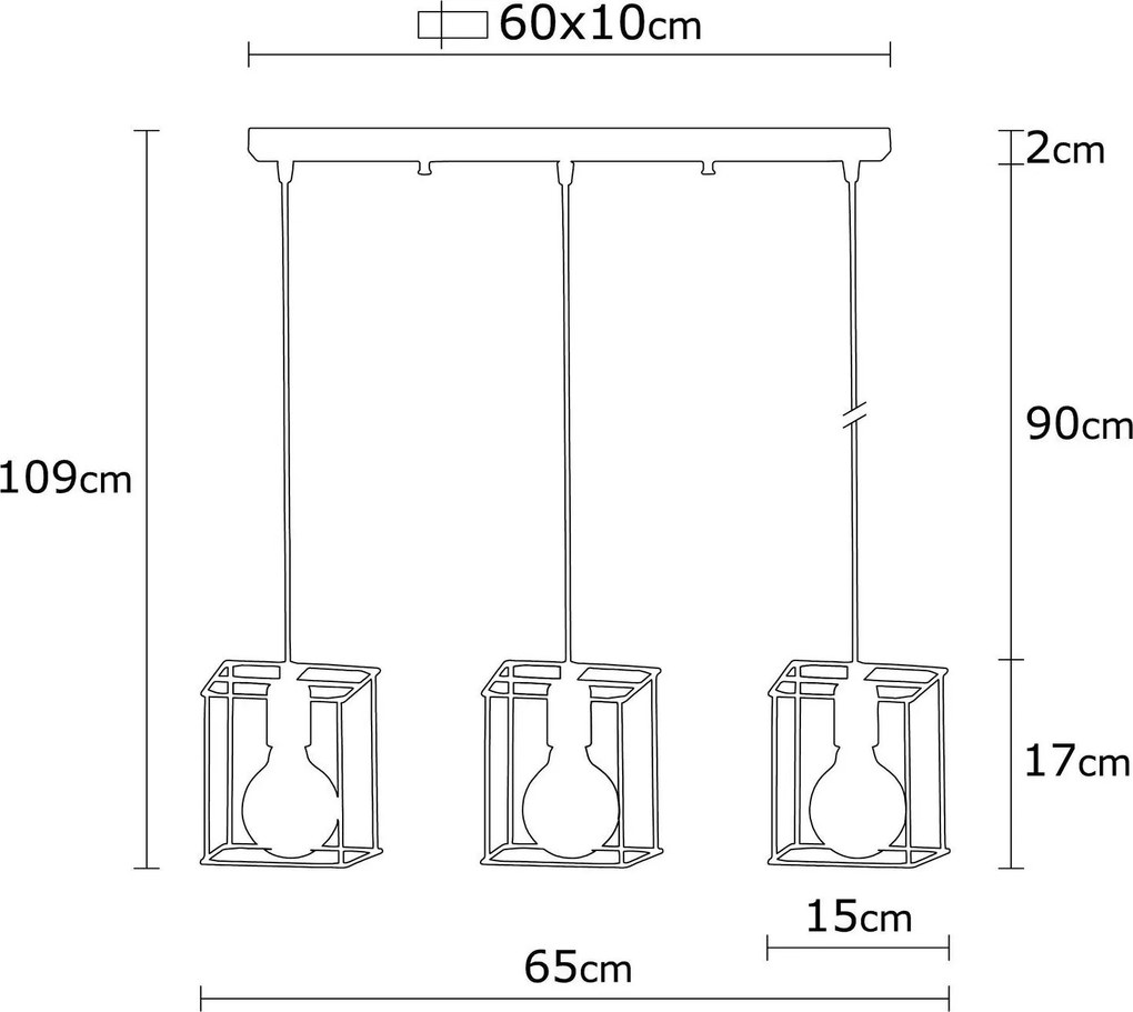 Candeeiro Selimiye – Preto – Diâmetro 65 cm, Altura 109 cm