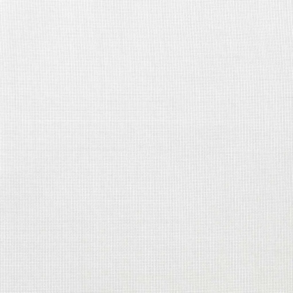 Cortinas de voile com laços 2 pcs branco 140x245 cm