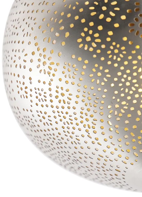 Candeeiro de teto oriental em aço - Sinbad