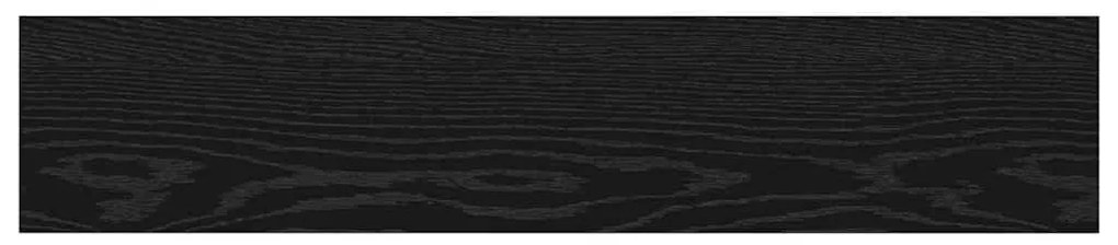Prancha de Estante para Livros 4 pcs Preto 100 x 40 x 1.5cm