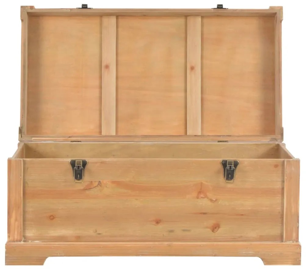 Baú de arrumação com almofadão 80x40x40 cm MDF