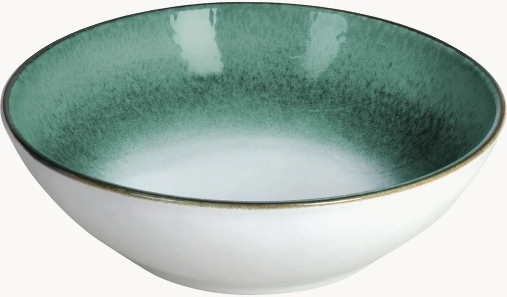 Taças em porcelana Petra, conjunto de 6