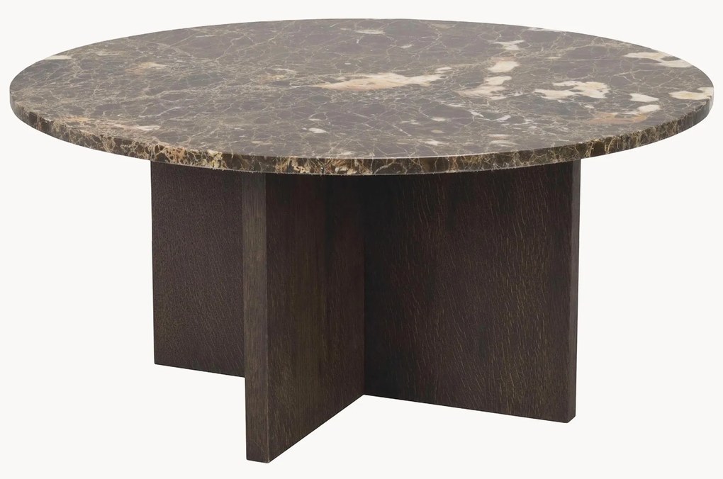 Mesa de centro redonda em mármore Brooksville