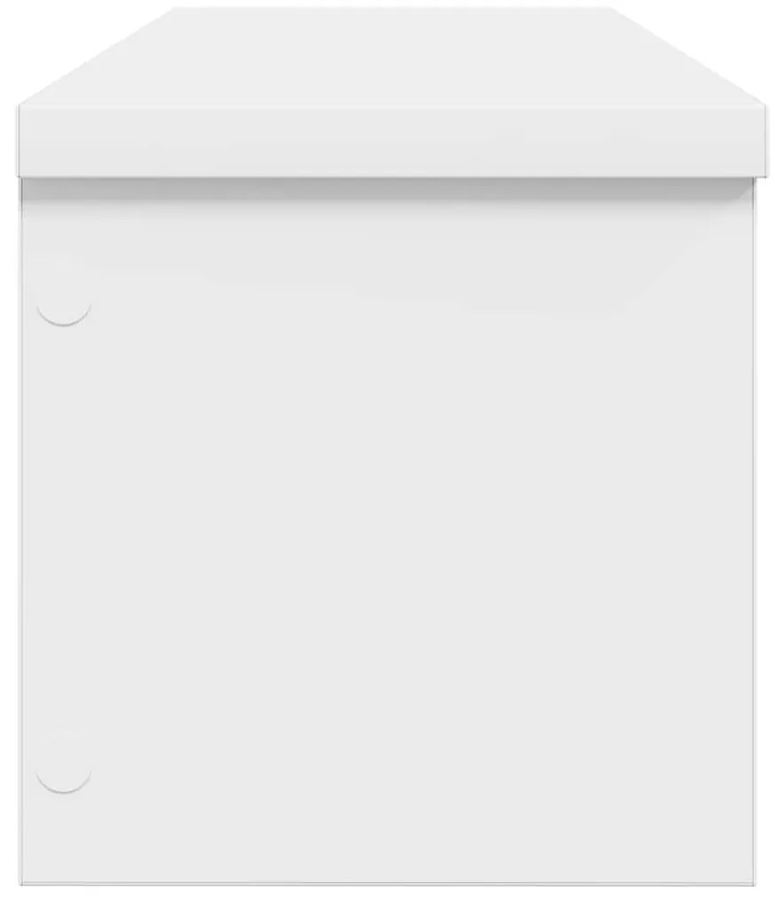 Rack cozinha empilhável branco 50x15x16 cm madeira engenheirada