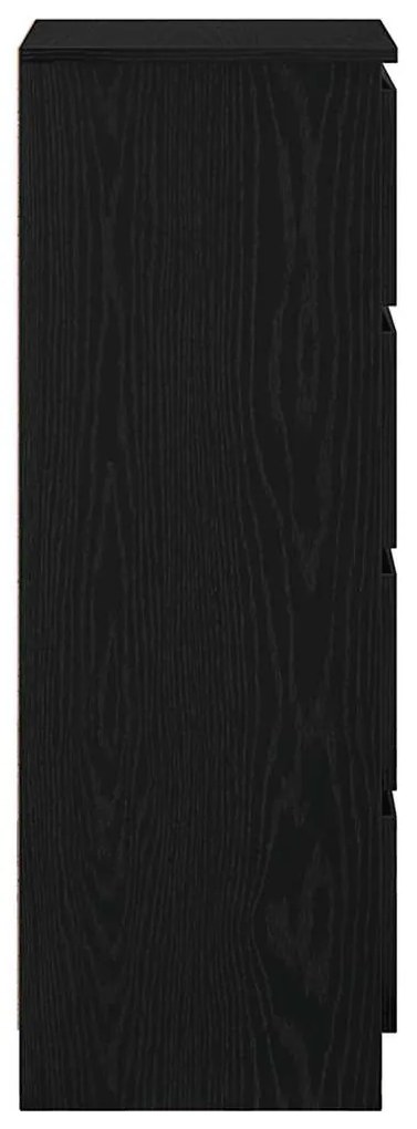 Aparador 37,5x35x99 cm derivados de madeira carvalho preto