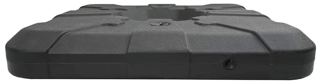Conjunto de Base de Guarda-chuva de 2 Peças: 110 kg de Areia ou 70 kg