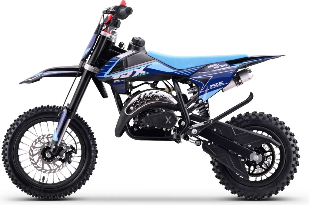 Moto Cross Gasolina para crianças BNO Motors Cross TRX 60 cc Azul