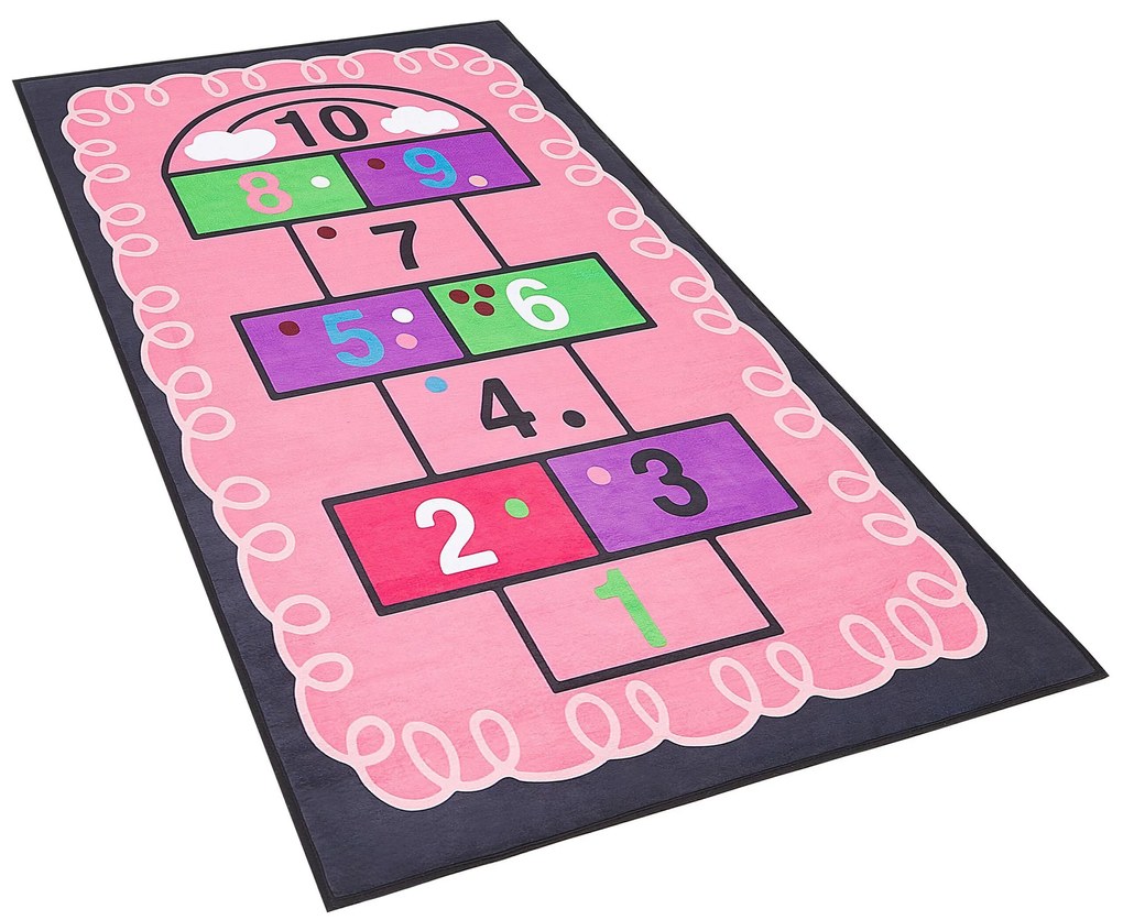 Tapete para crianças com jogo 80 x 150 cm HONAZ Beliani