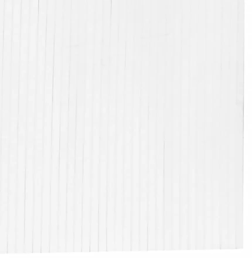 Divisória 165x600 cm bambu branco