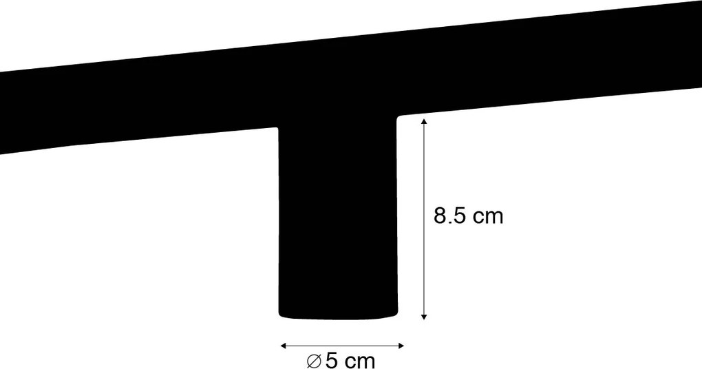 Casquilho E27 com suspensão de calha para calha monofásica branco - Iconic Jeana