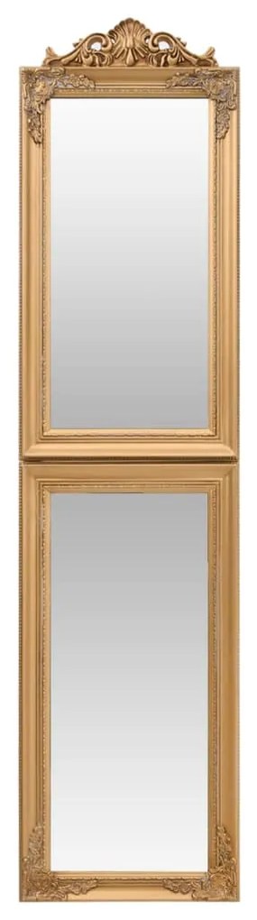 Espelho de pé 45x180 cm dourado