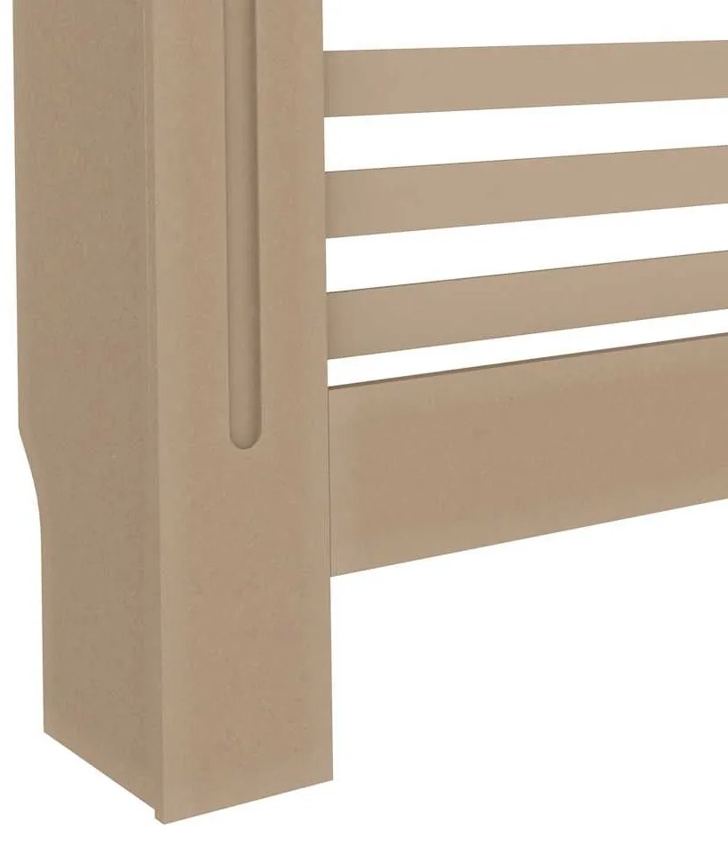 Cobertura de radiador 152x19x81,5 cm MDF