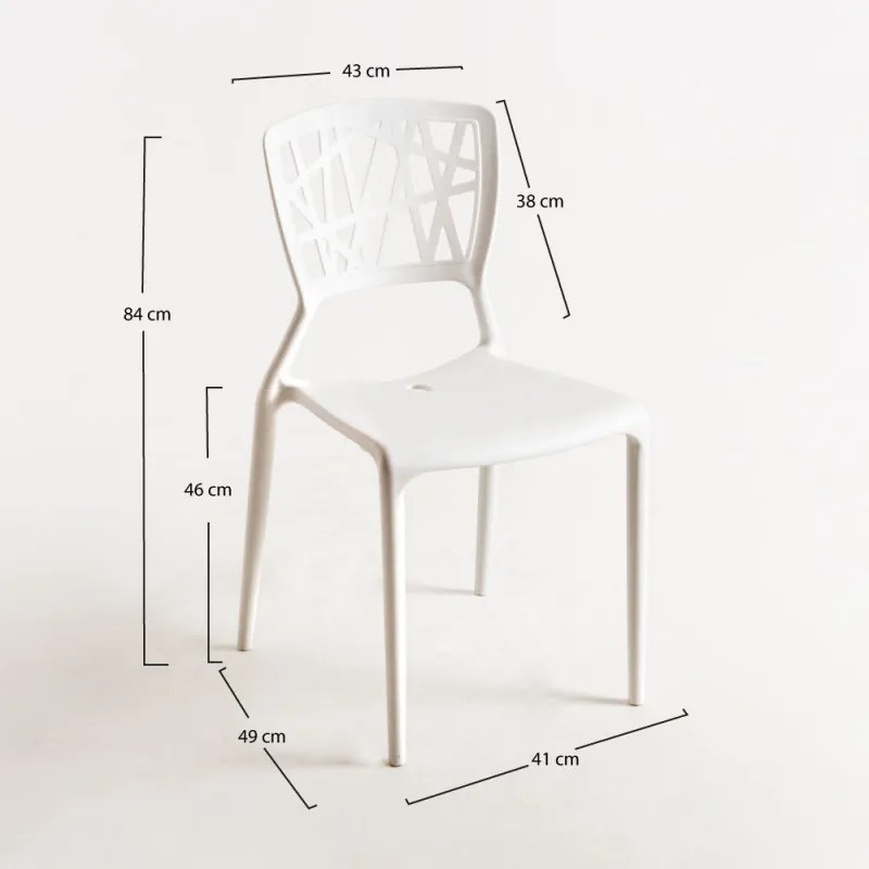 Cadeira Delta - Branco