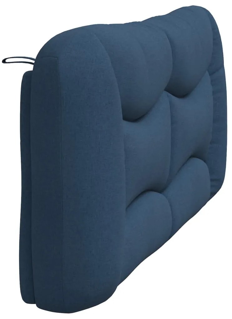 Almofadão de cabeceira 180 cm tecido azul