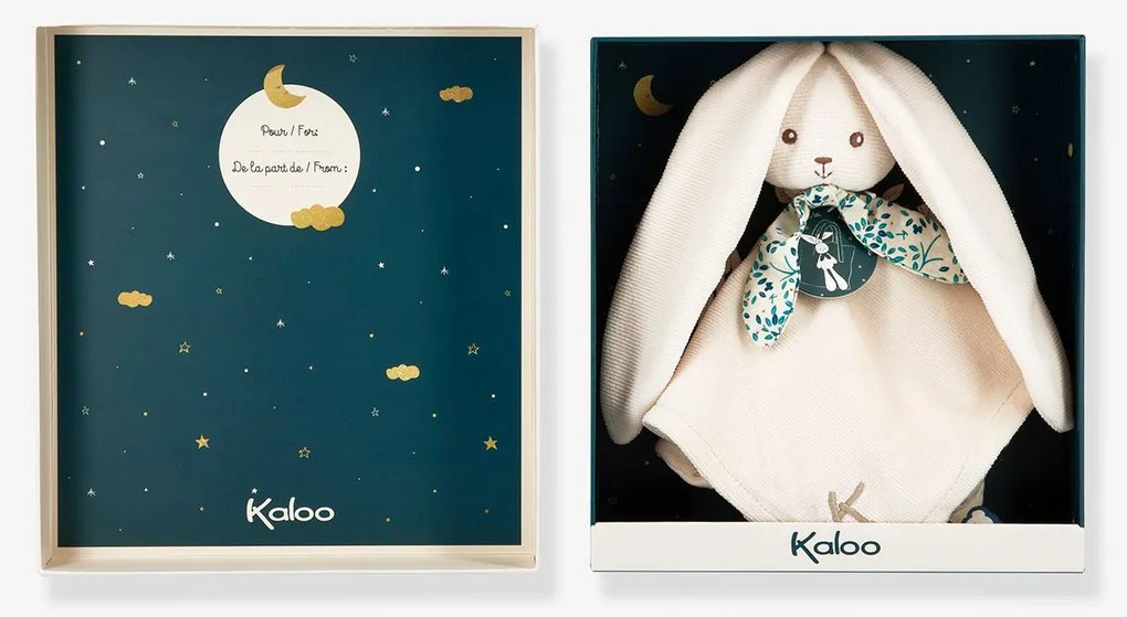 Boneco-doudou coelho, 30 cm - KALOO branco