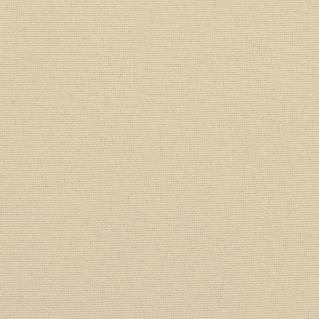 Almofadão p/ sofá paletes 60x60x12 cm tecido bege