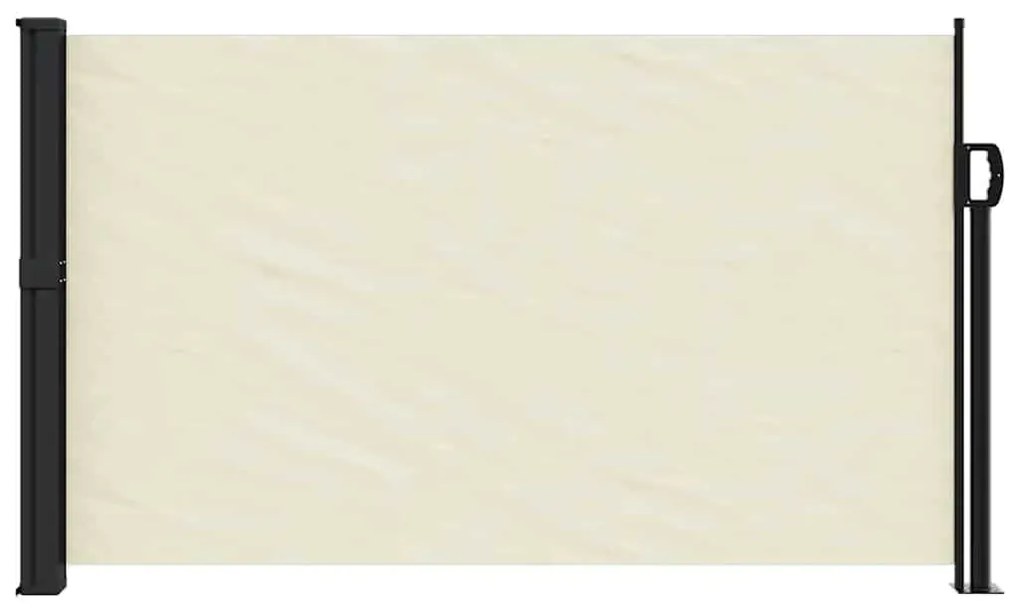 Toldo lateral retrátil 117x300 cm creme