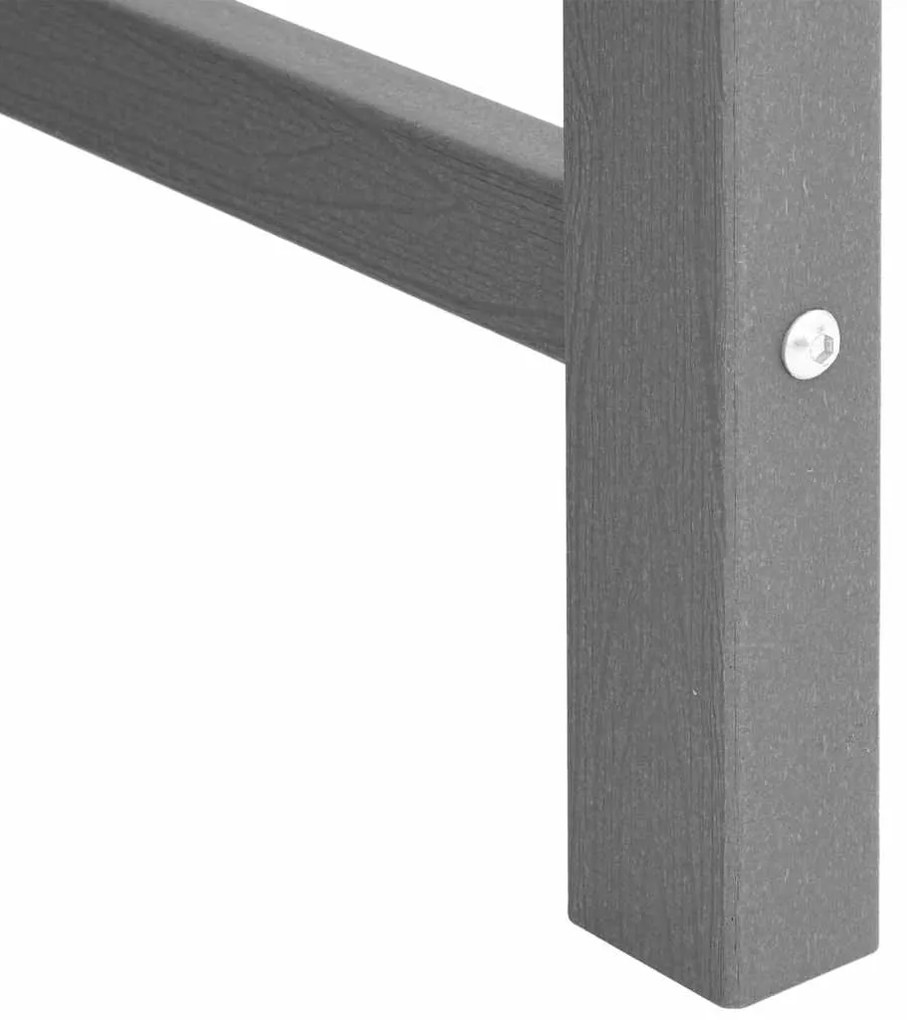 Cadeiras de Jantar vidaXL 6 pcs Cinza Claro 65.5x55.5x88 cm HDPE