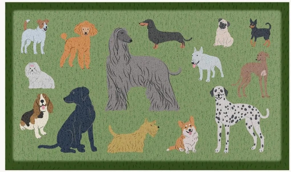 Tapete de entrada Dog Breeds
