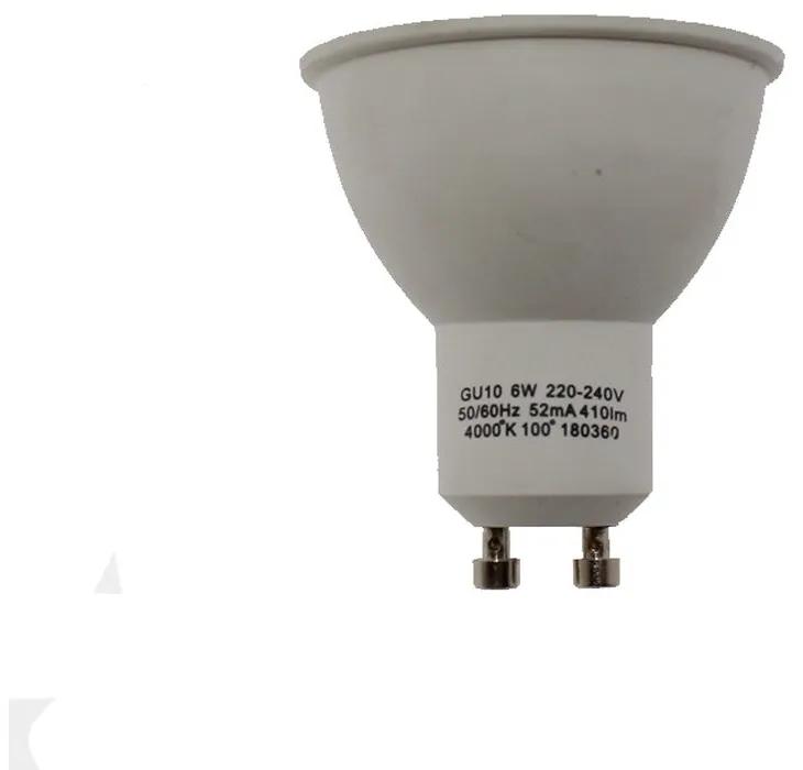 Dimmable LED Bulb GU10 6.5W 6000K