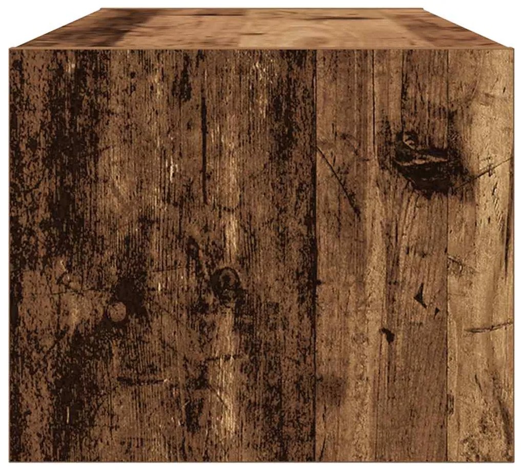 Móveis de TV 2pcs 80x31x25,5cm deriv. madeira madeira velha