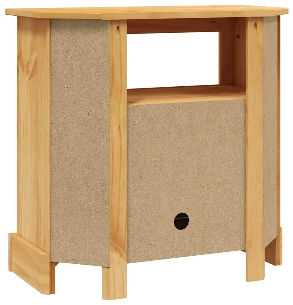 Mesa consola Corona Range em pinho mexicano 80x43x78 cm