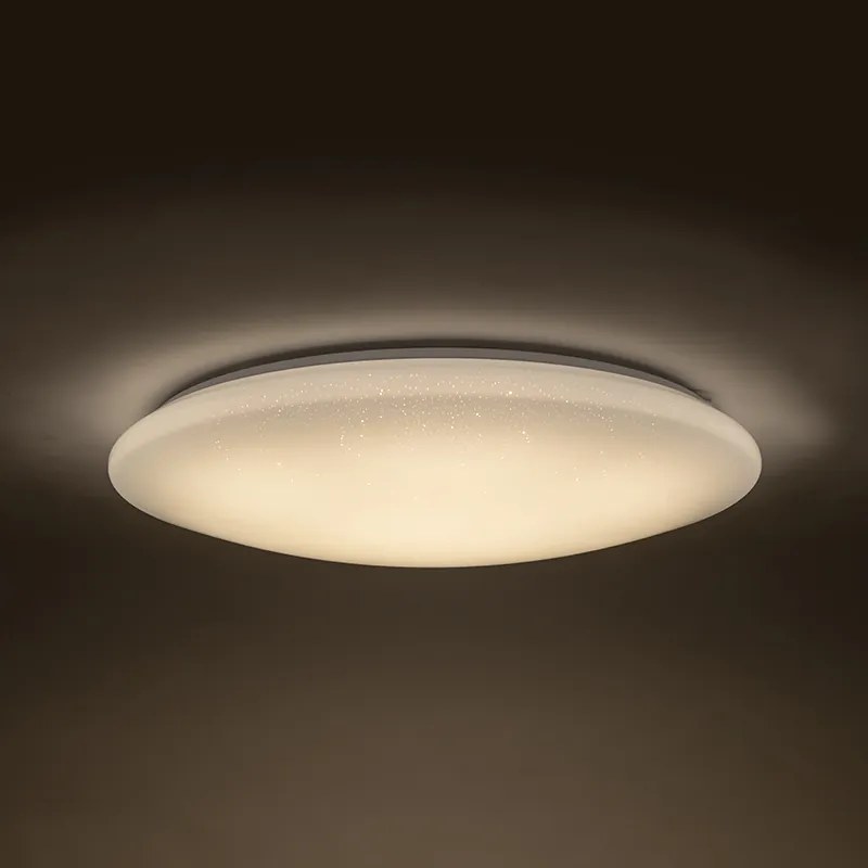 Candeeiro de teto LED 80cm Efeito Estrela com Comando - Extrema Moderno