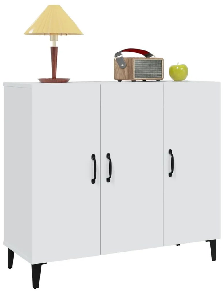 Aparador 90x34x80 cm derivados de madeira branco