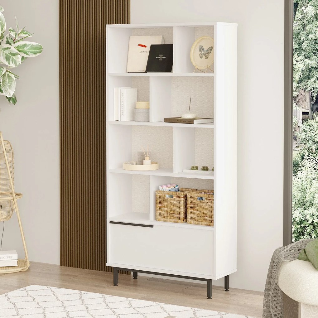 Estante ON4 – Branco – 83,9 cm x 175,6 cm x 29,5 cm