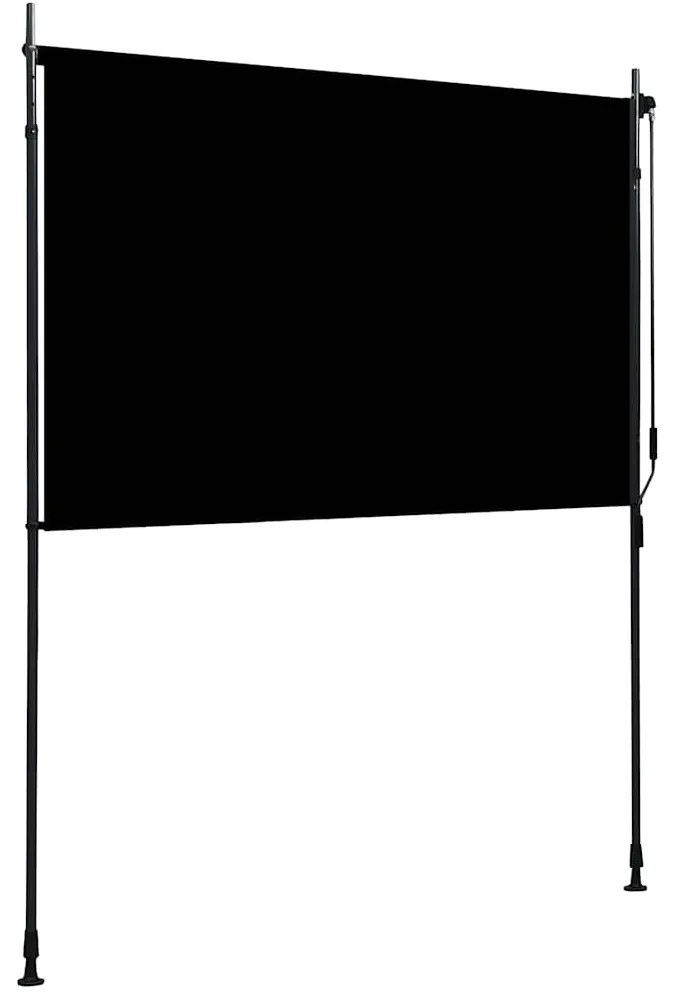 Estore de rolo para exterior 200x270 cm antracite
