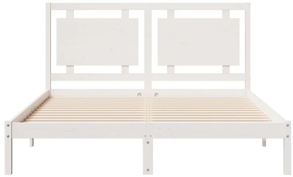 Cama extra longa sem colchão 160x220 cm madeira maciça