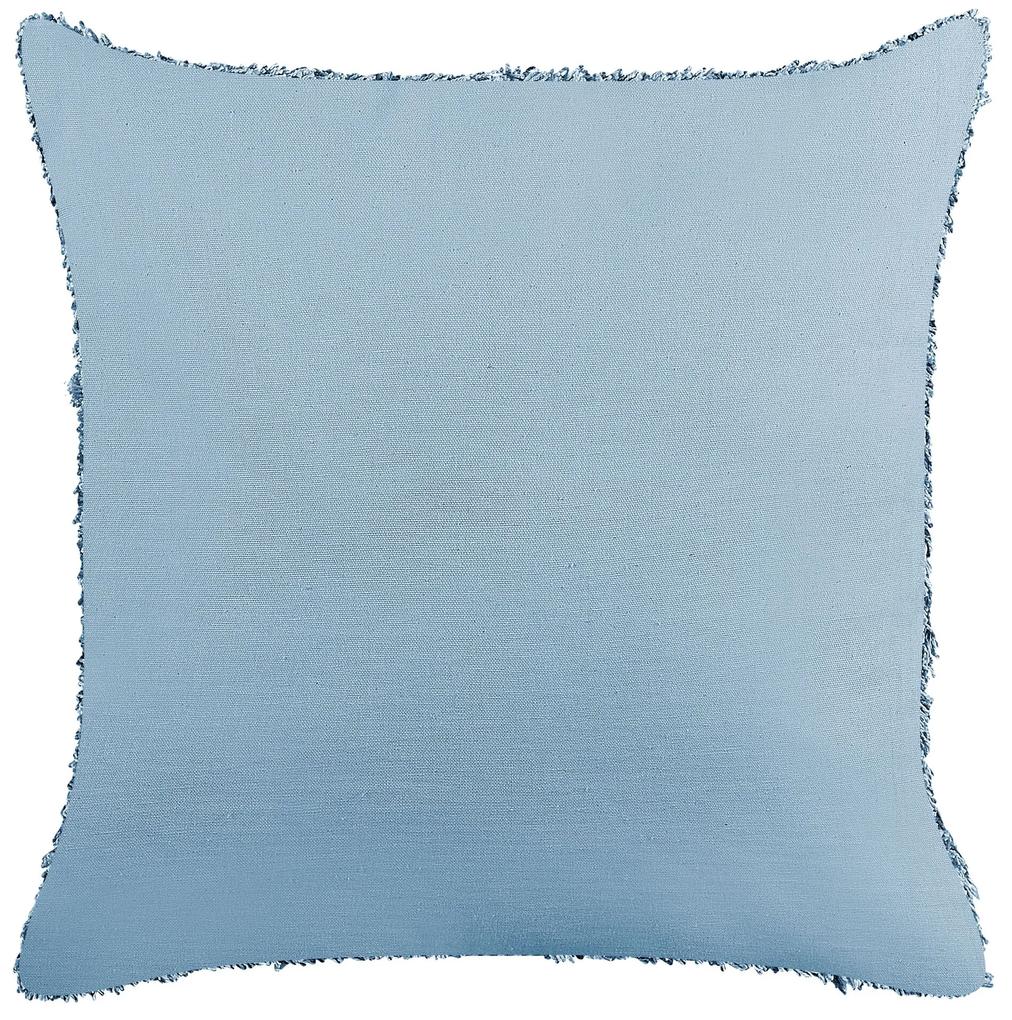 Conjunto de 2 almofadas decorativas em algodão azul 45 x 45 cm RHOEO Beliani