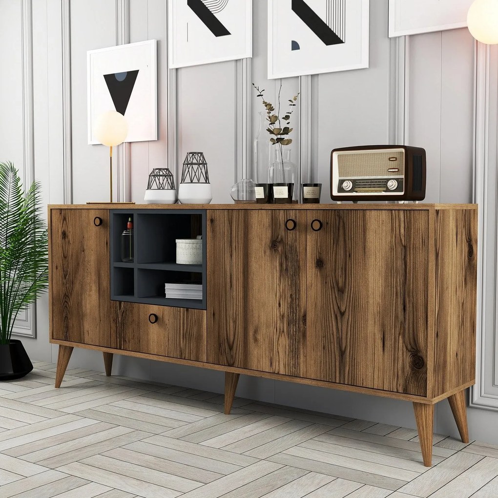 Console Napoli – Walnut – 180 cm x 81 cm x 35 cm