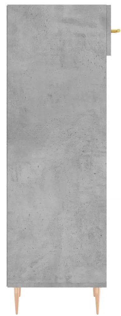 Sapateira 30x35x105 cm derivados de madeira cinzento cimento