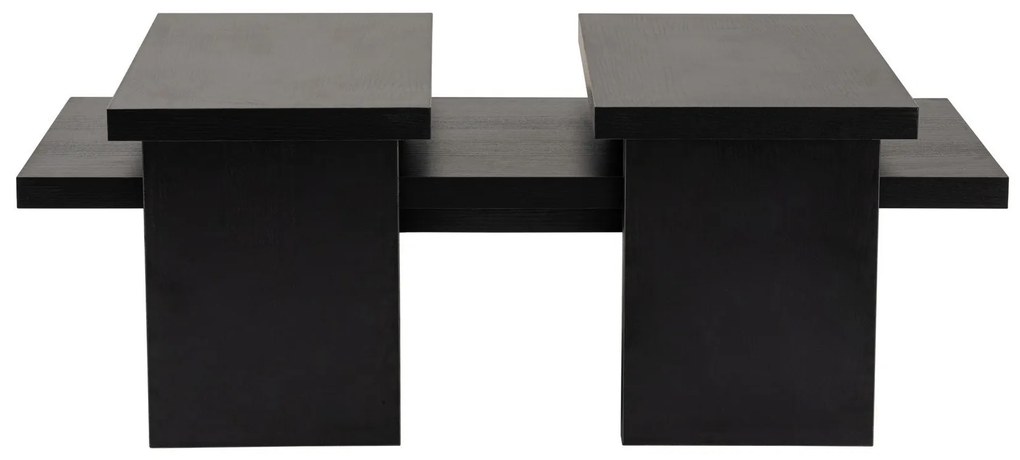 Mesa de Centro "Sanctuary" – Preto, 110x45x41,5 cm, Design Acolhedor e